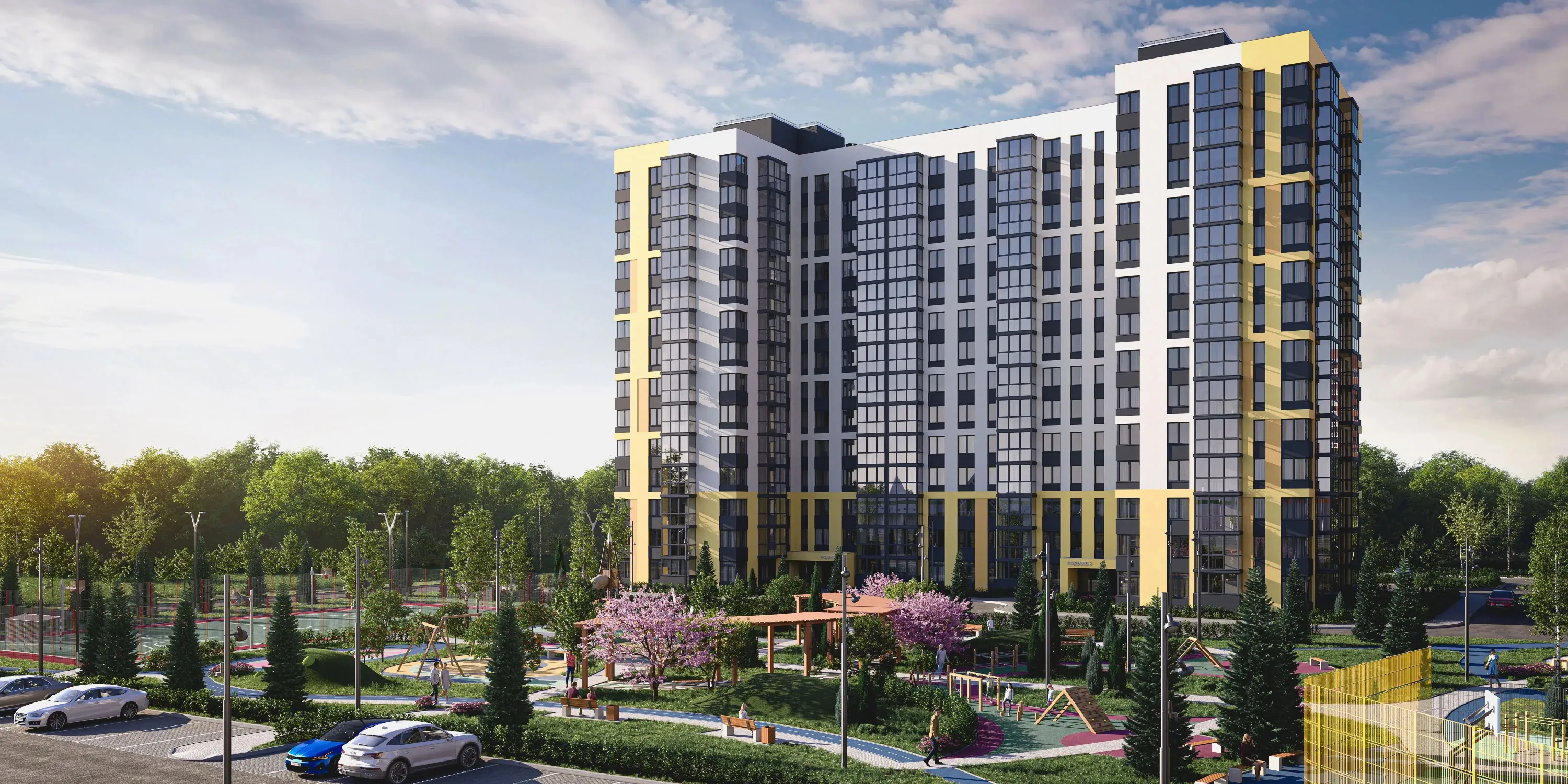 Планировка студии квартиры 32.95 м² в ЖК ЖК Правый берег, г. Дядьково — фото 1