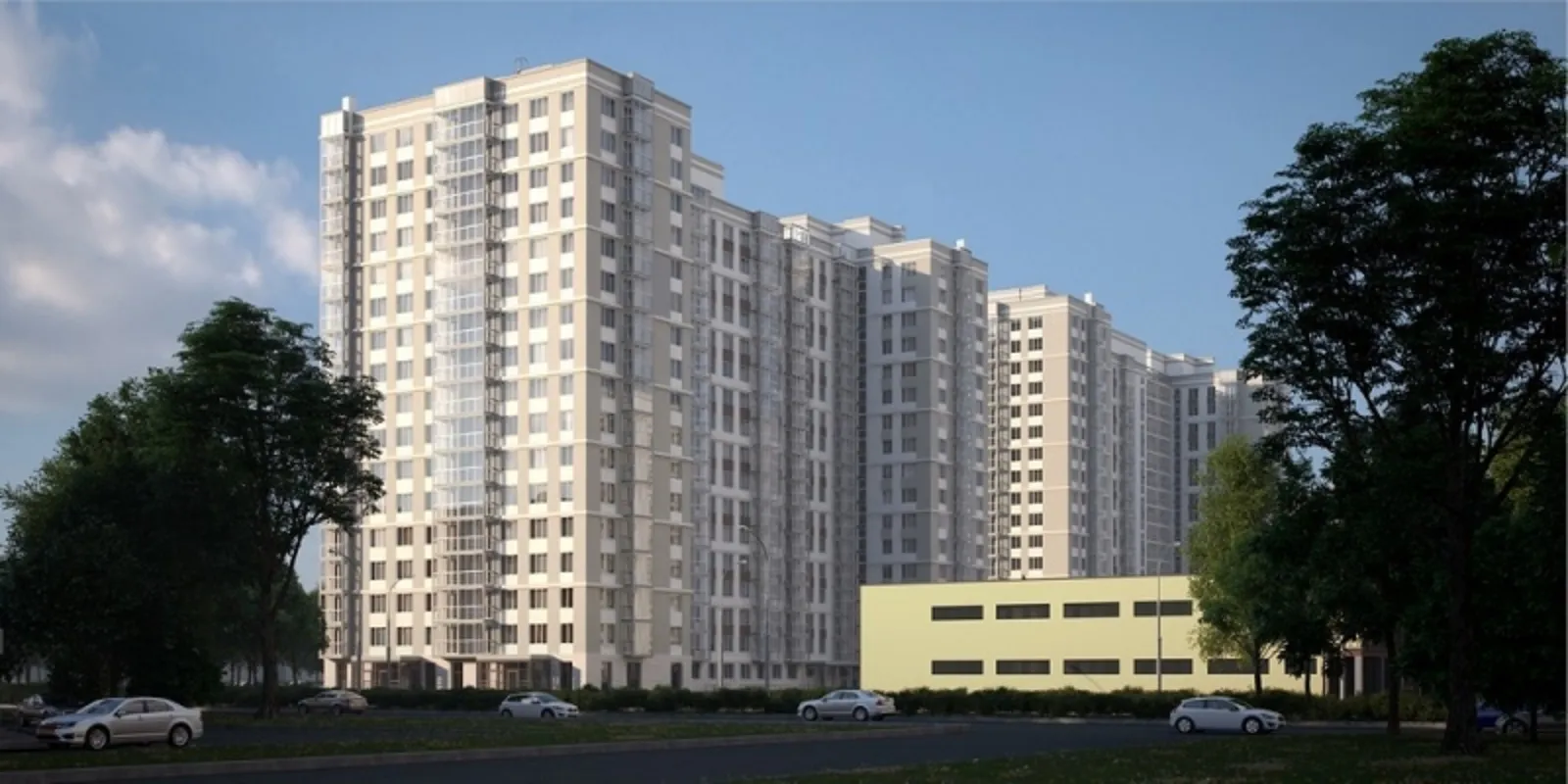 Планировка студии квартиры 32.95 м² в ЖК ЖК Правый берег, г. Дядьково — фото 2