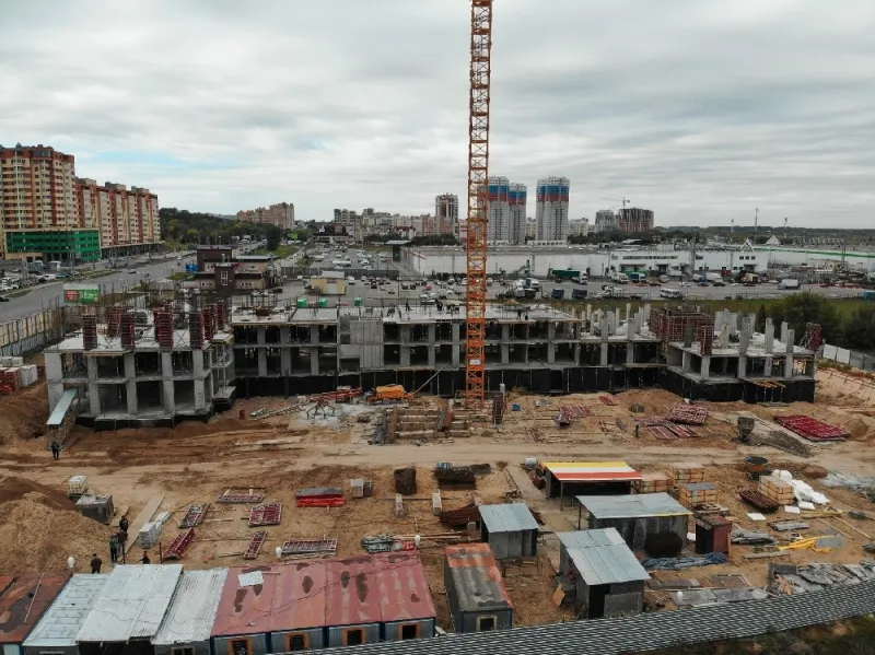 ЖК Правый берег ход строительства