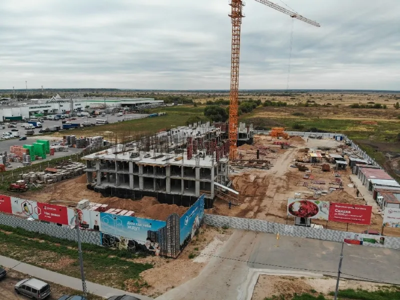 ЖК Правый берег ход строительства