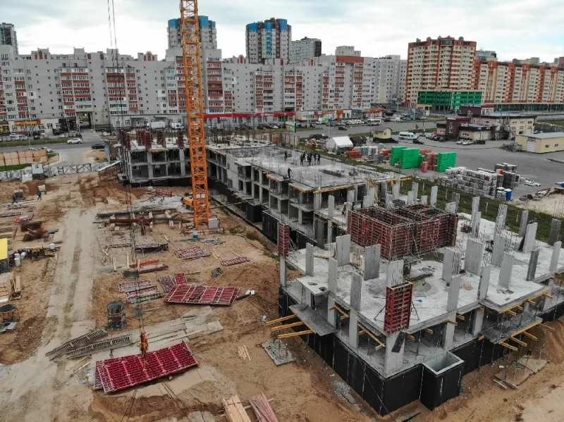 ЖК Правый берег ход строительства
