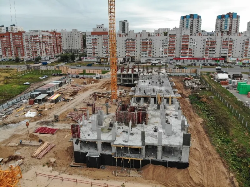 ЖК Правый берег ход строительства