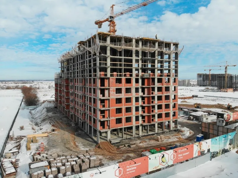 ЖК Правый берег ход строительства