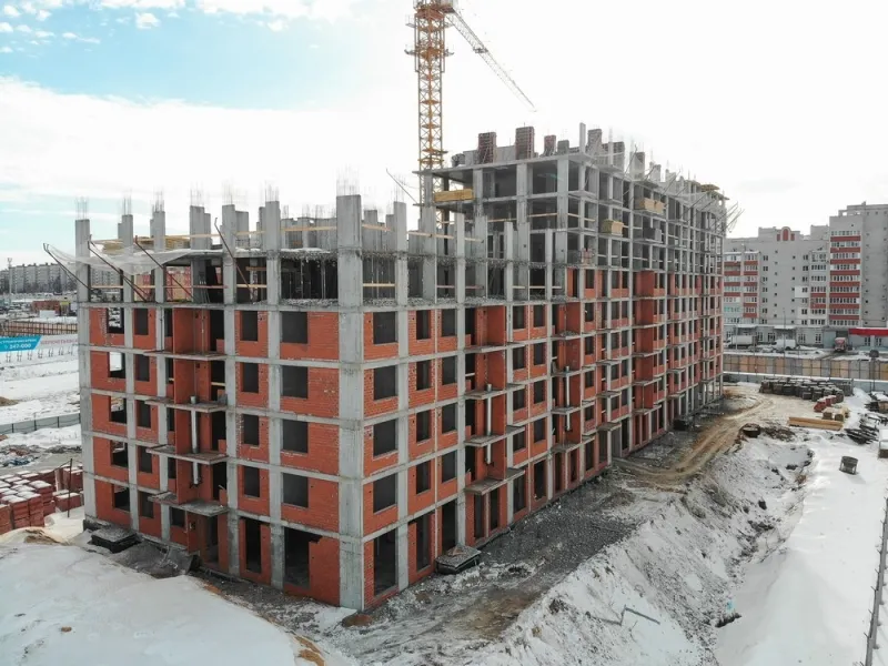 ЖК Правый берег ход строительства