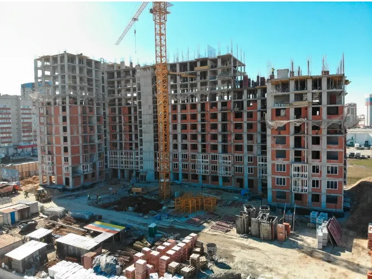 ЖК Правый берег ход строительства