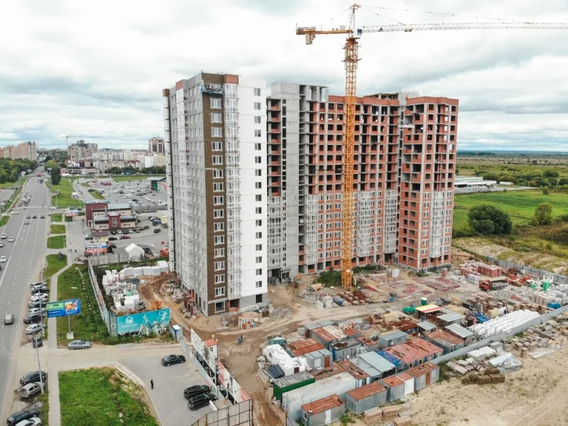 ЖК Правый берег ход строительства