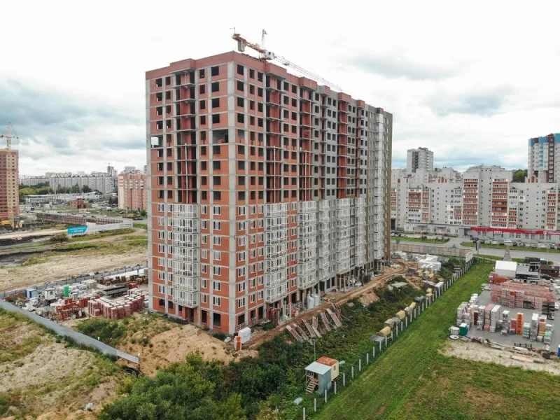 ЖК Правый берег ход строительства