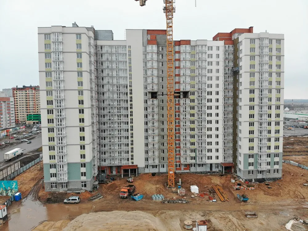 ЖК Правый берег ход строительства