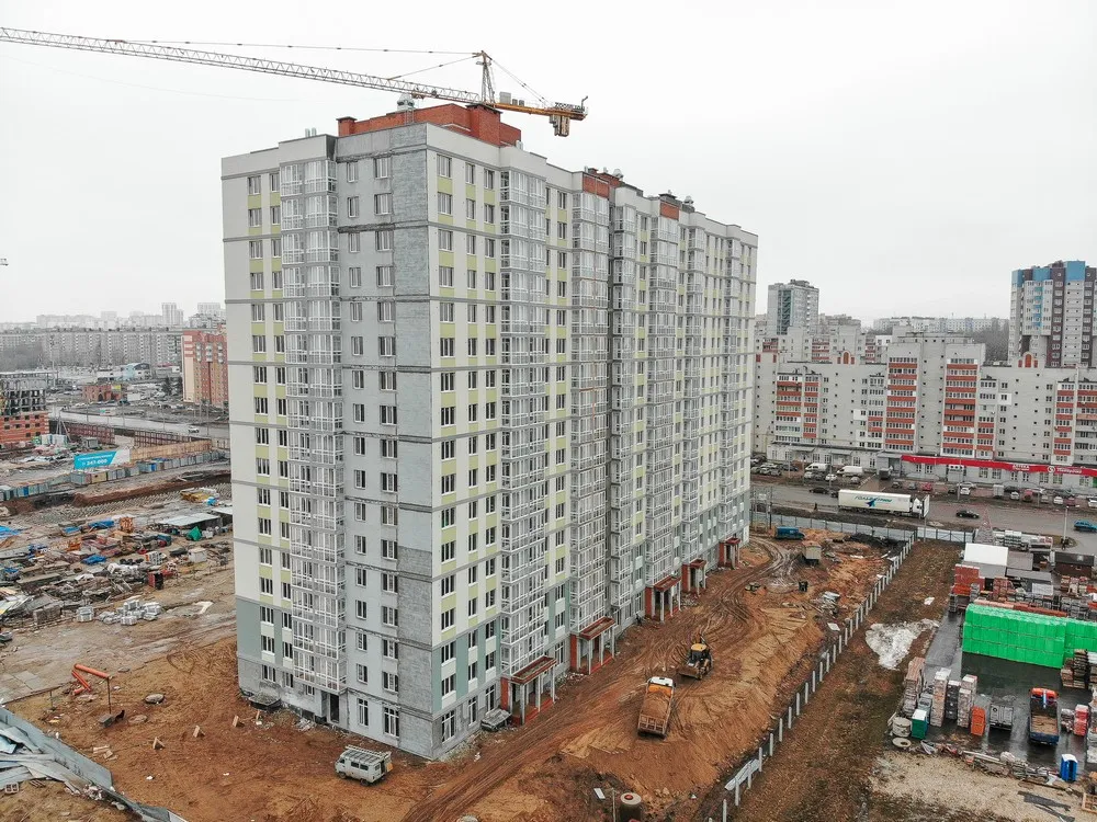 ЖК Правый берег ход строительства