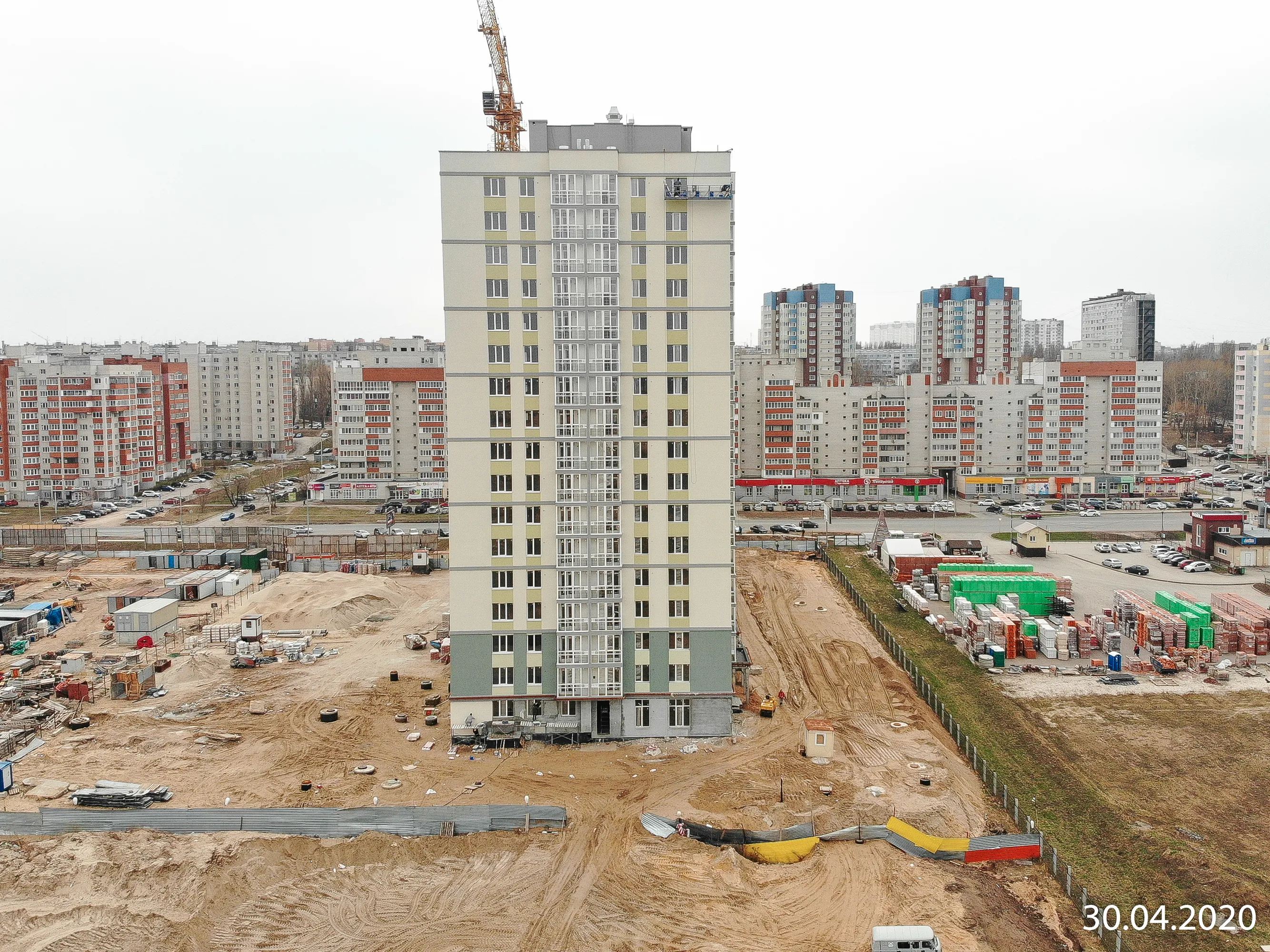 ЖК Правый берег ход строительства