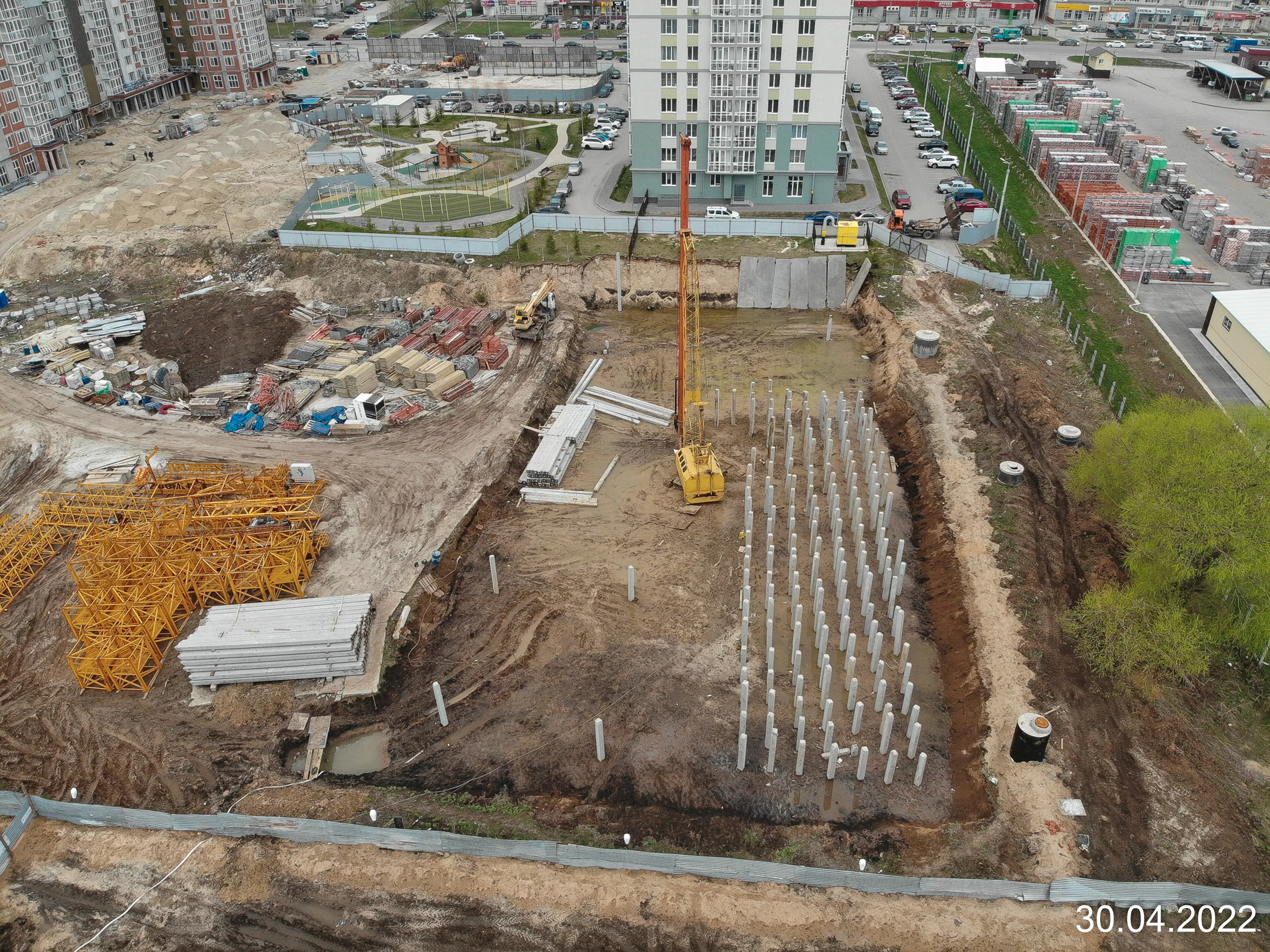 ЖК Правый берег ход строительства