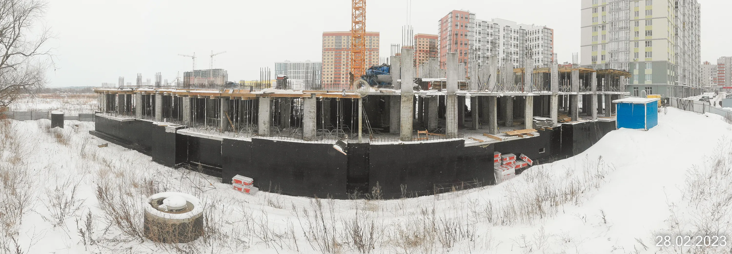 ЖК Правый берег ход строительства