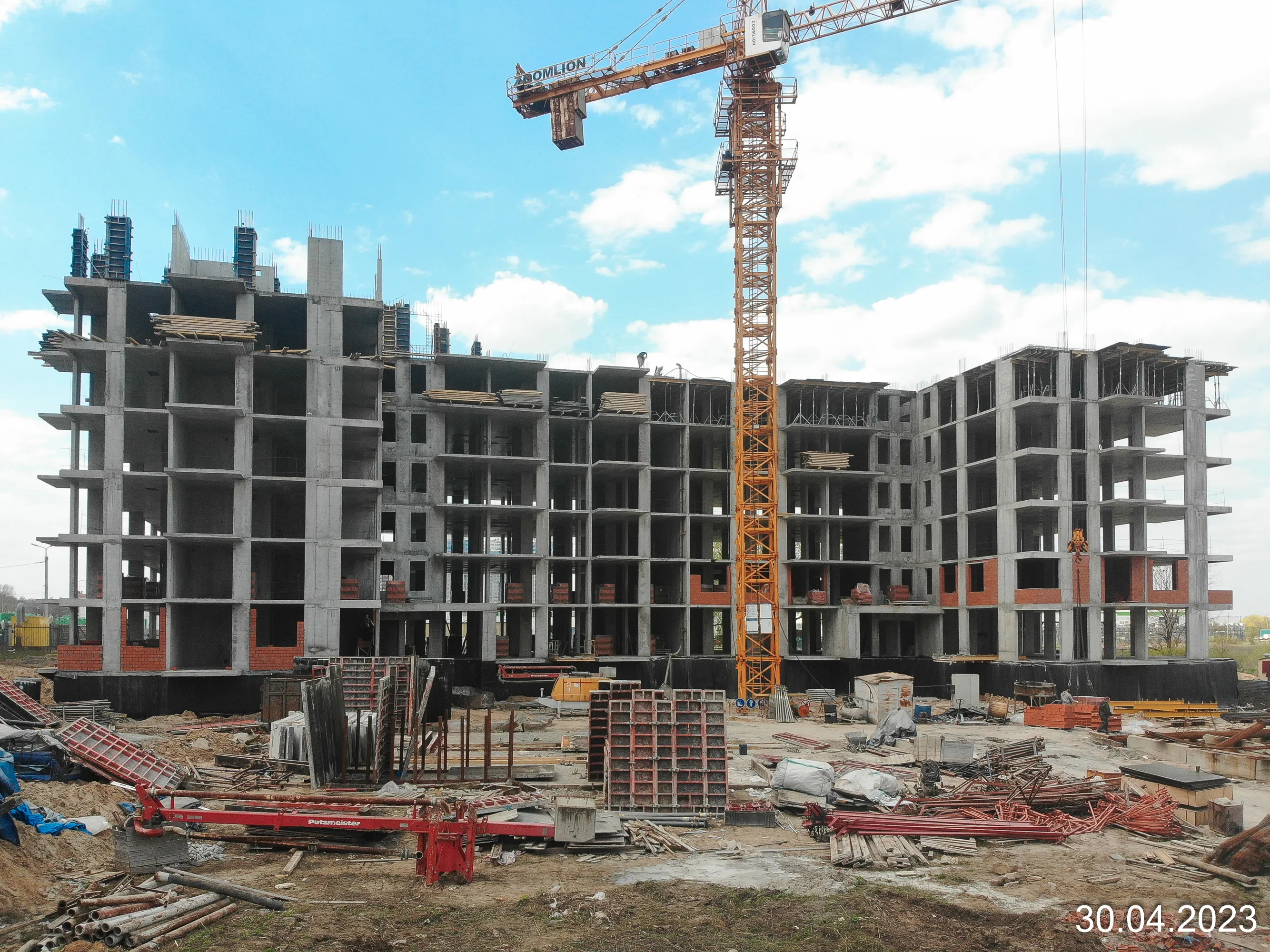 ЖК Правый берег ход строительства