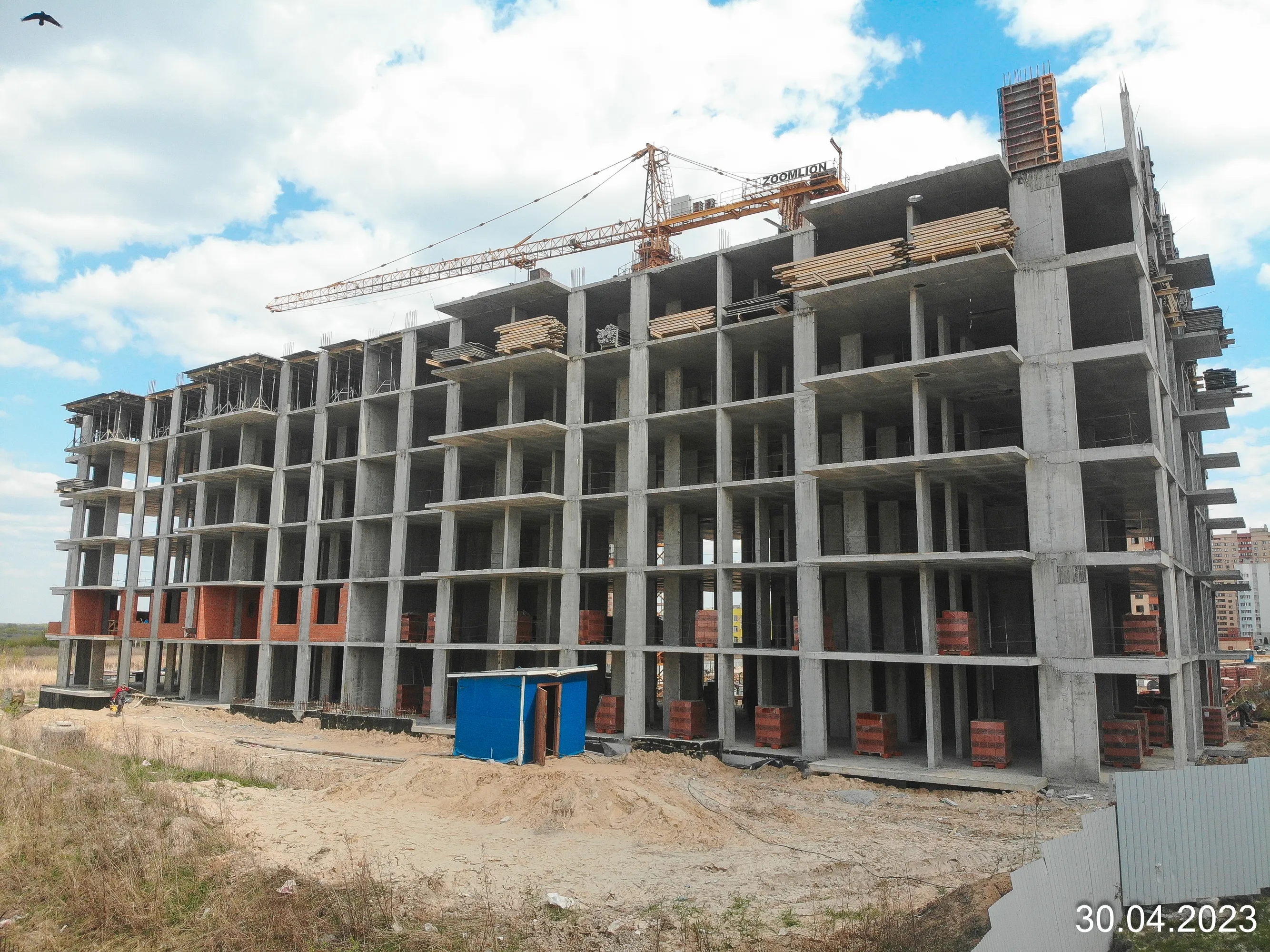 ЖК Правый берег ход строительства