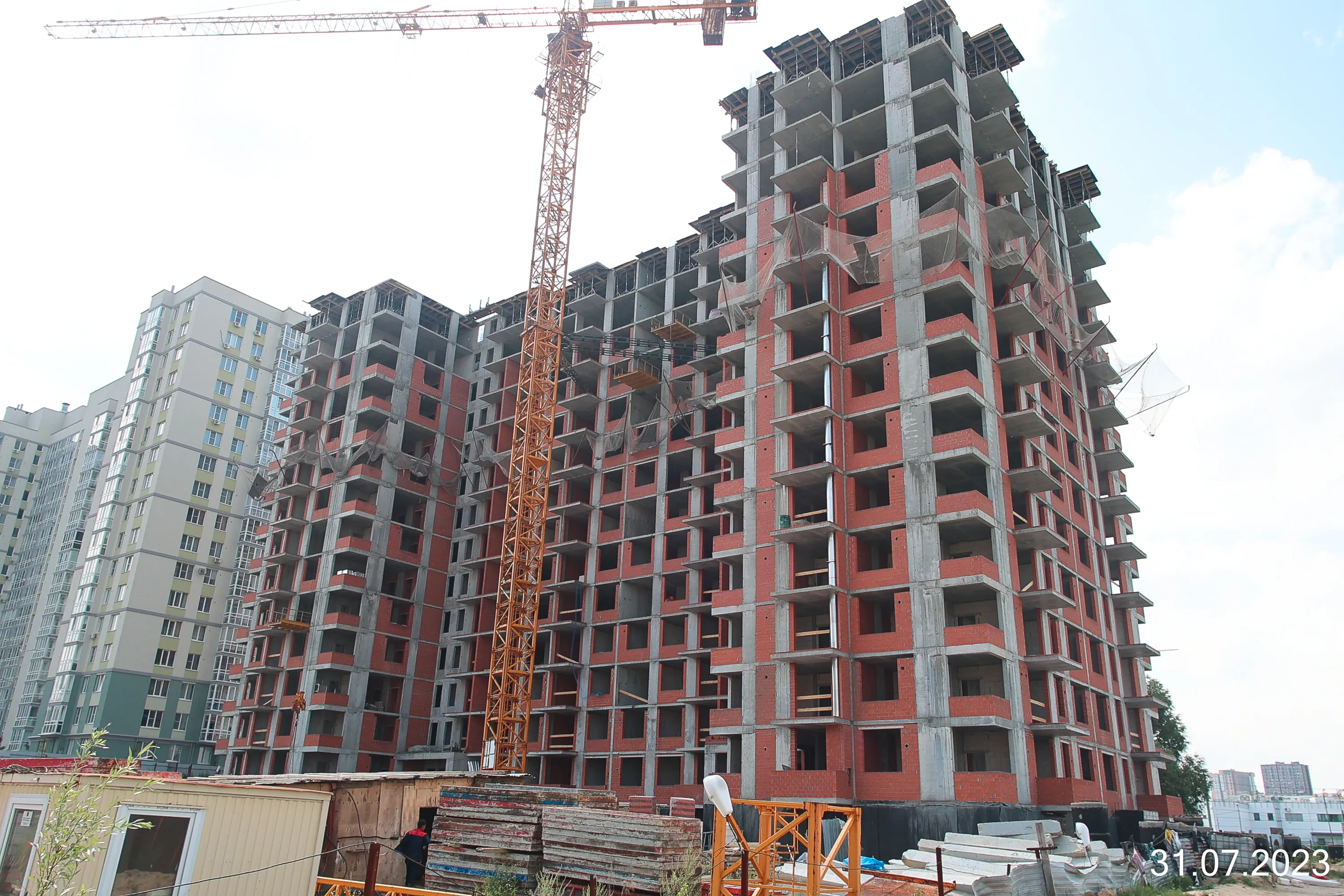 ЖК Правый берег ход строительства