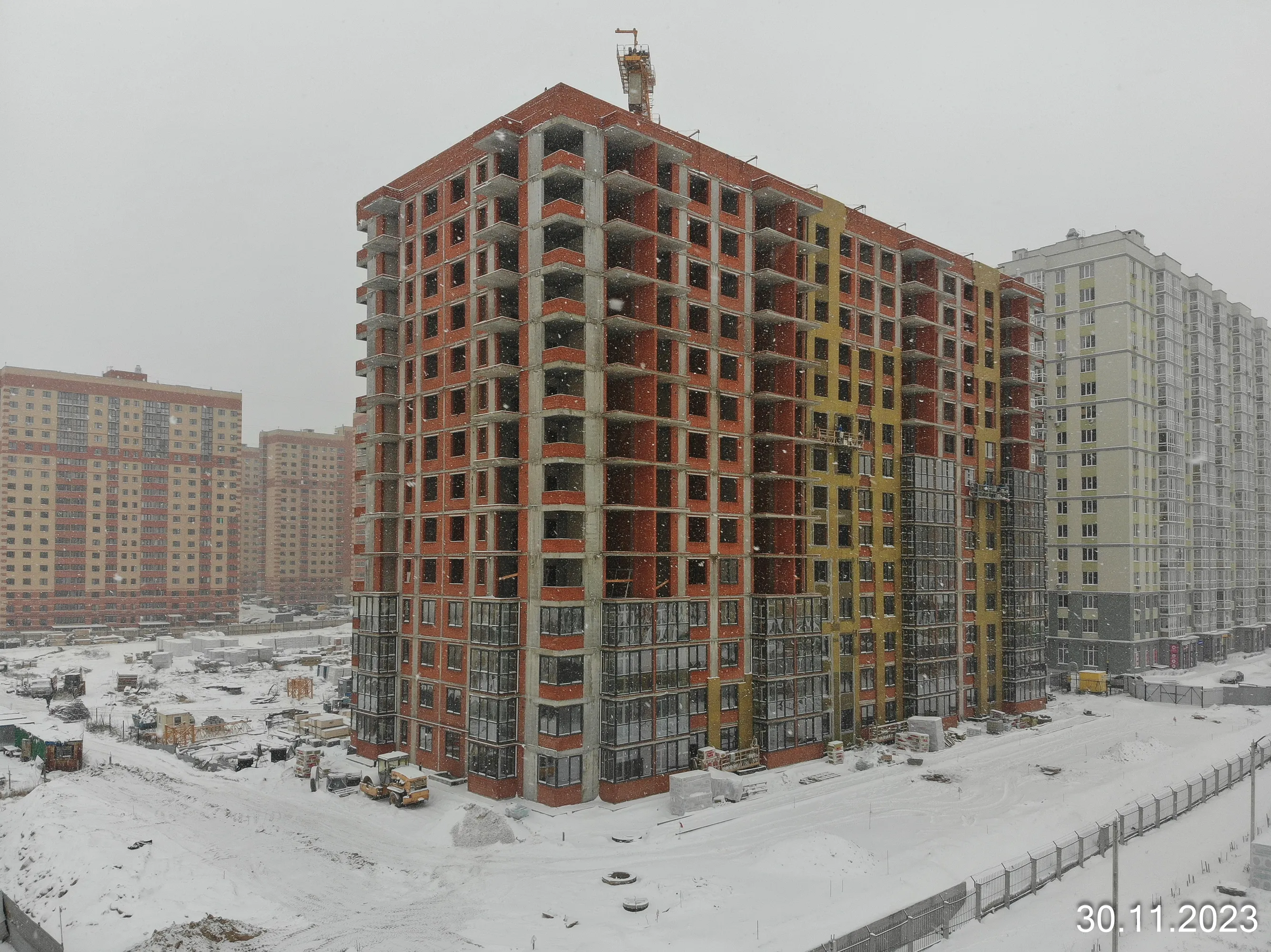 ЖК Правый берег ход строительства