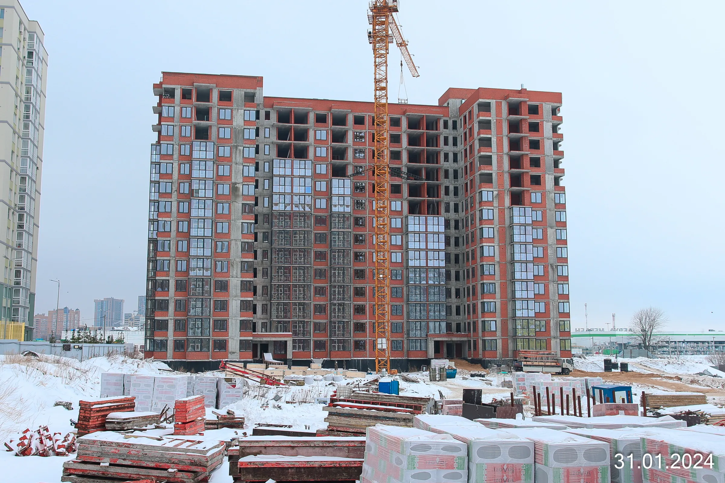 ЖК Правый берег ход строительства