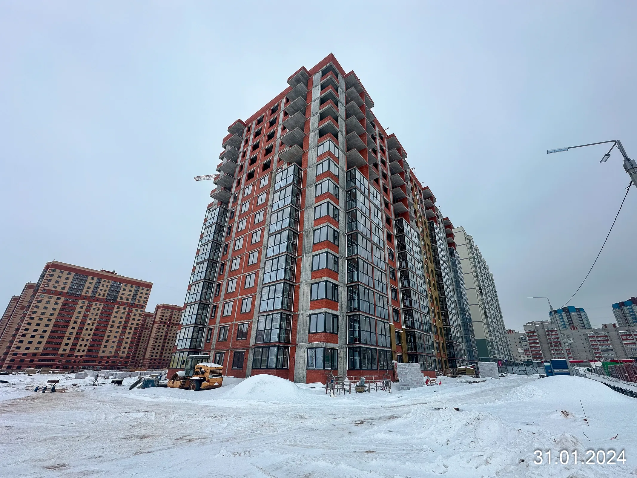 ЖК Правый берег ход строительства