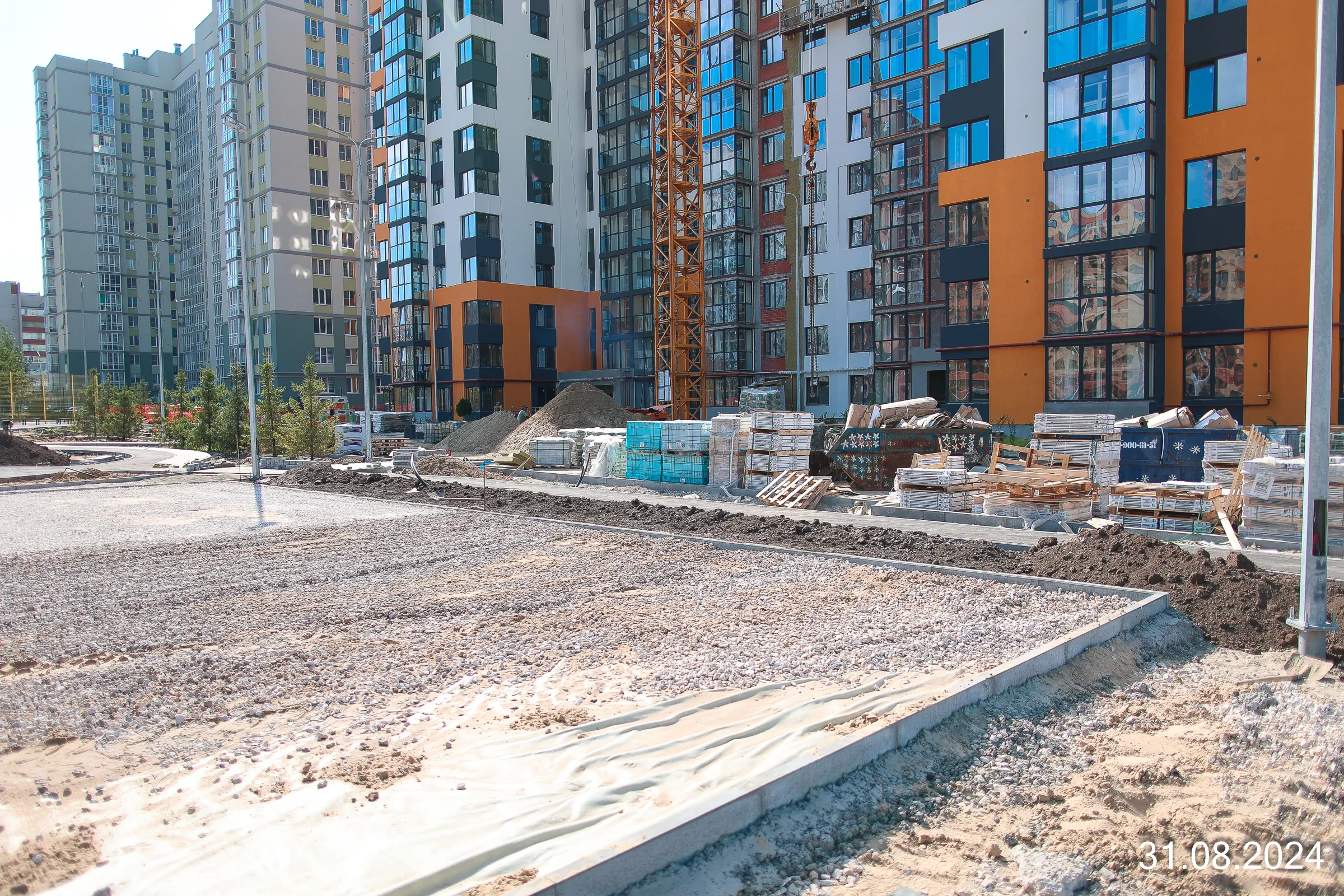 ЖК Правый берег ход строительства