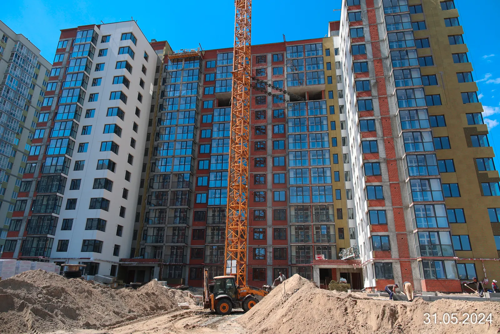 ЖК Правый берег ход строительства