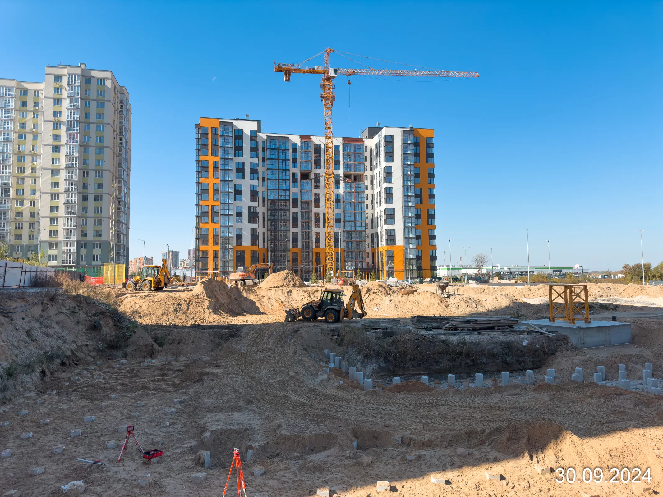 ЖК Правый берег ход строительства