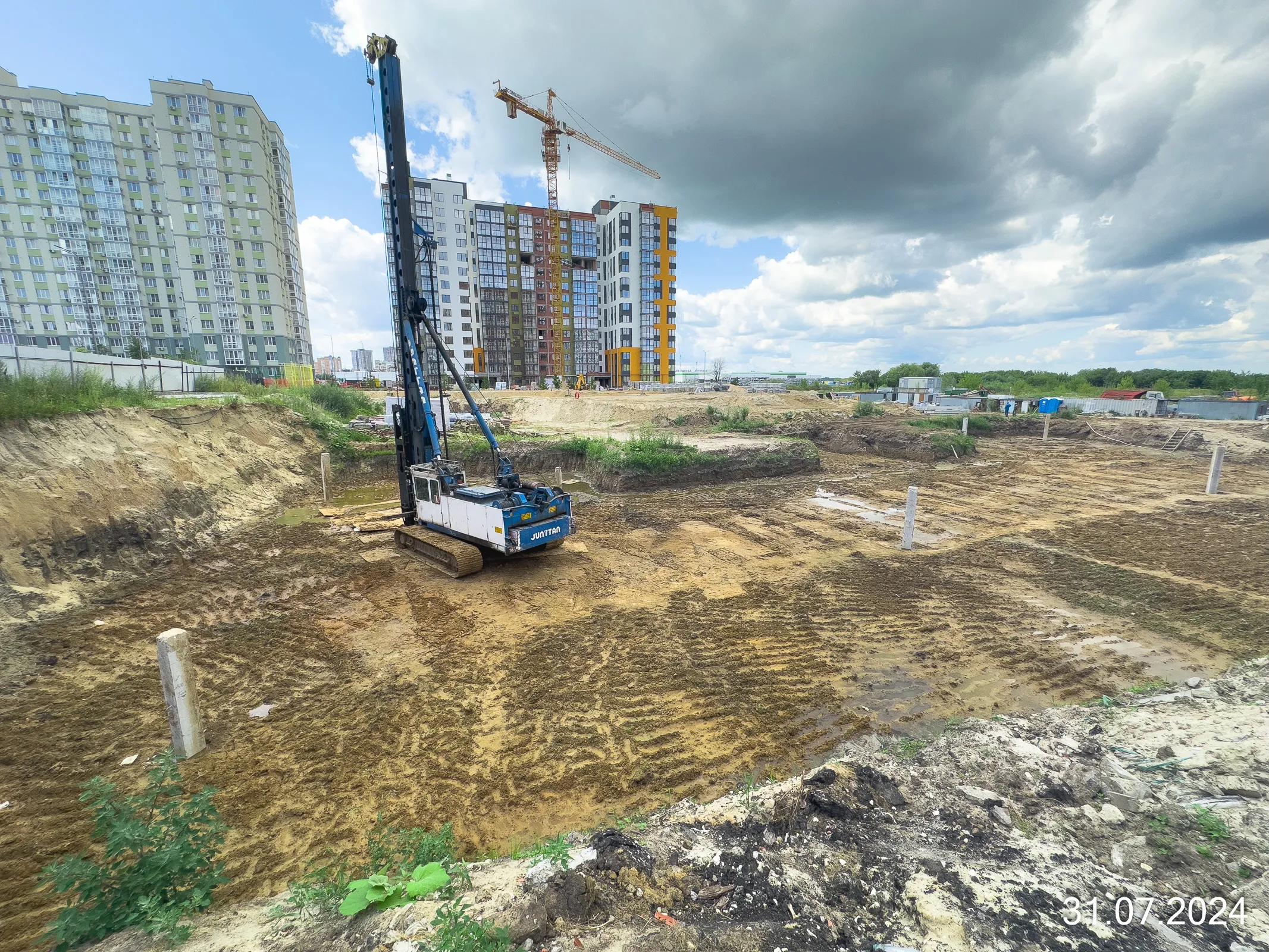 ЖК Правый берег ход строительства