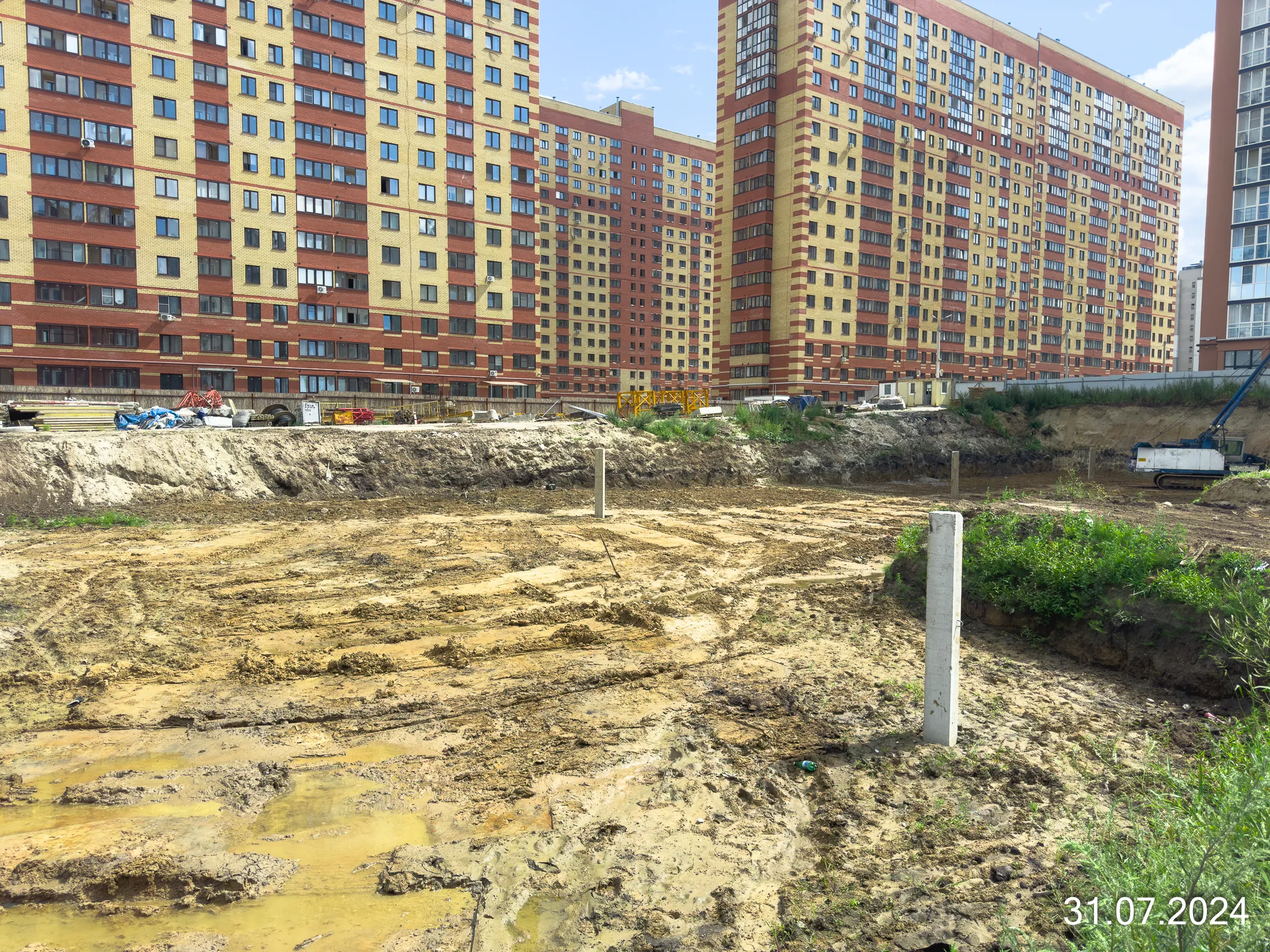 ЖК Правый берег ход строительства