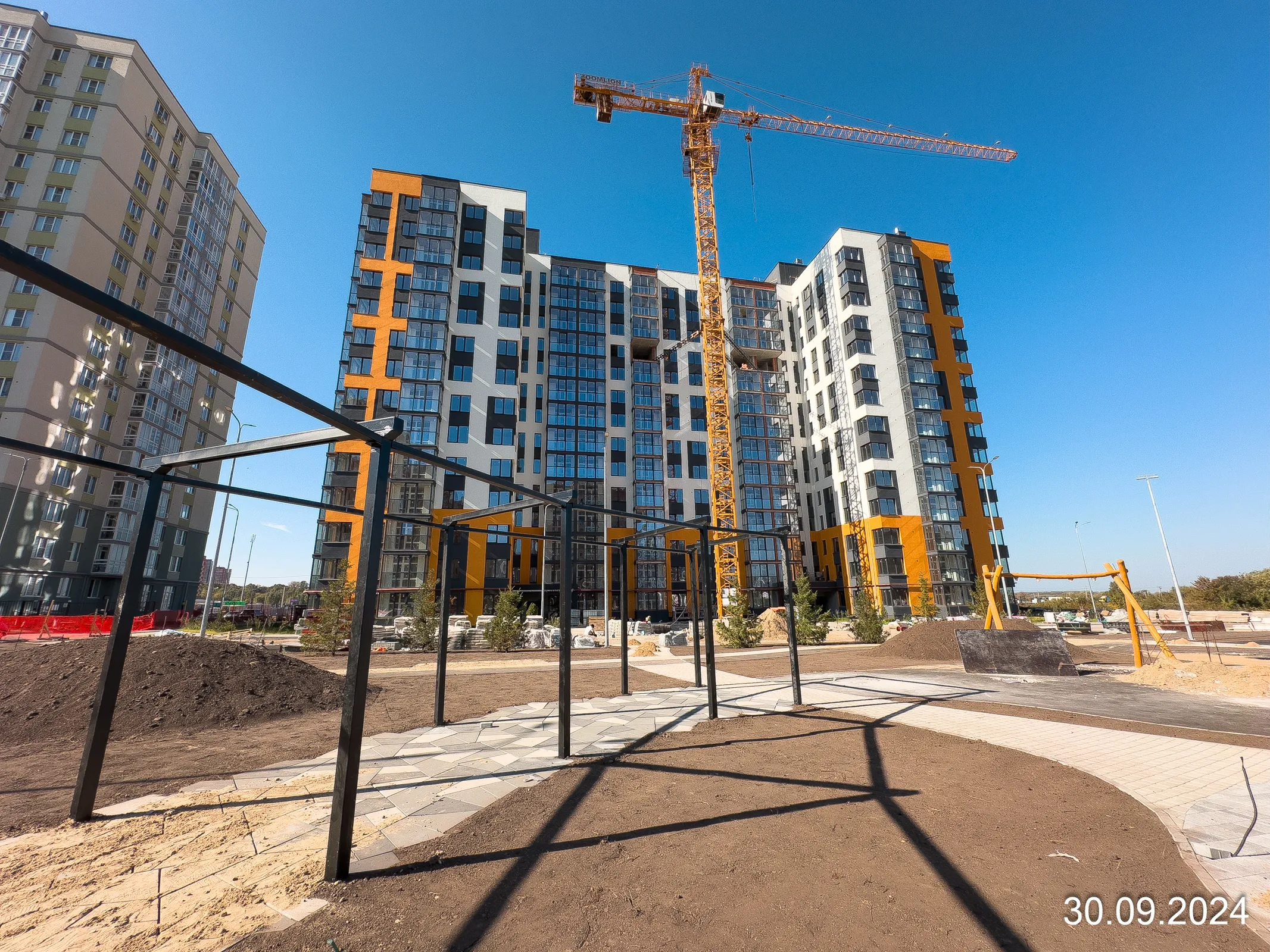 ЖК Правый берег ход строительства