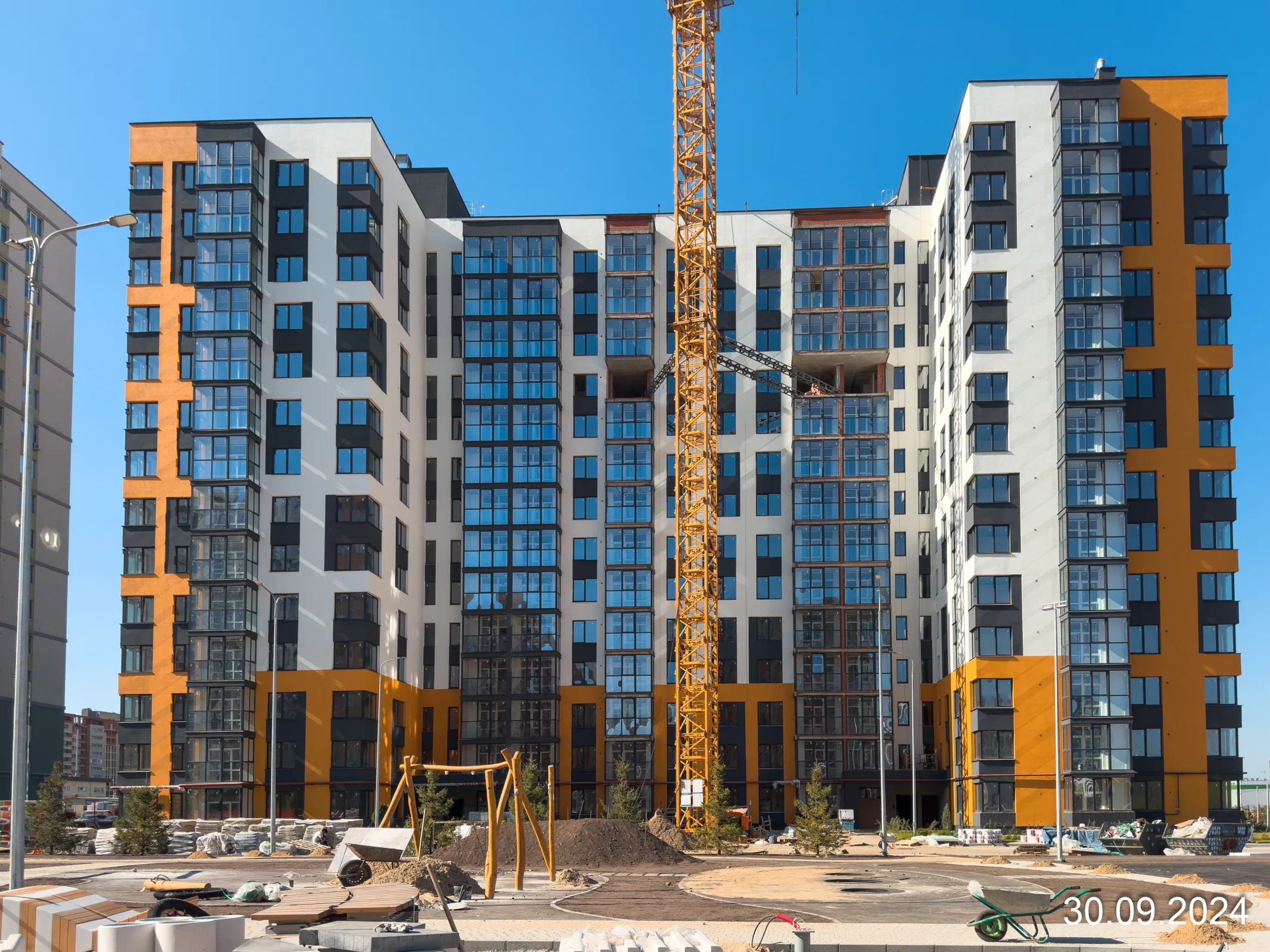 ЖК Правый берег ход строительства