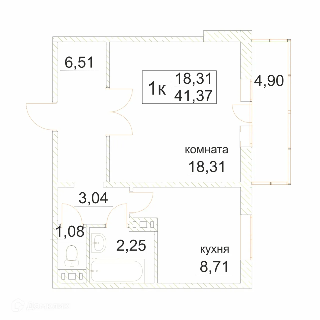 Фото квартиры в ЖК «Электростальский»