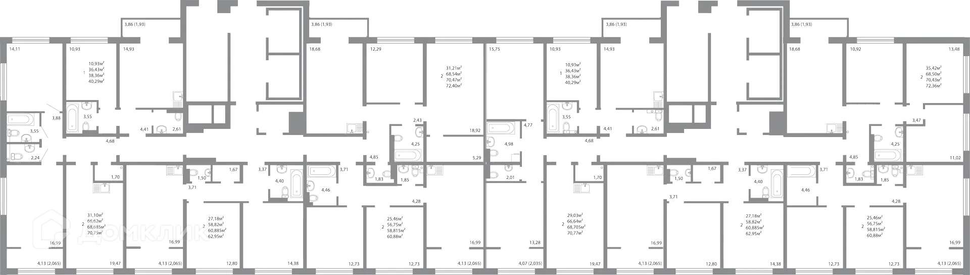 Фото квартиры в ЖК НИКС СИТИ на Университетской Набережной