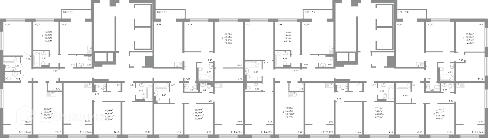 Фото квартиры в ЖК НИКС СИТИ на Университетской Набережной