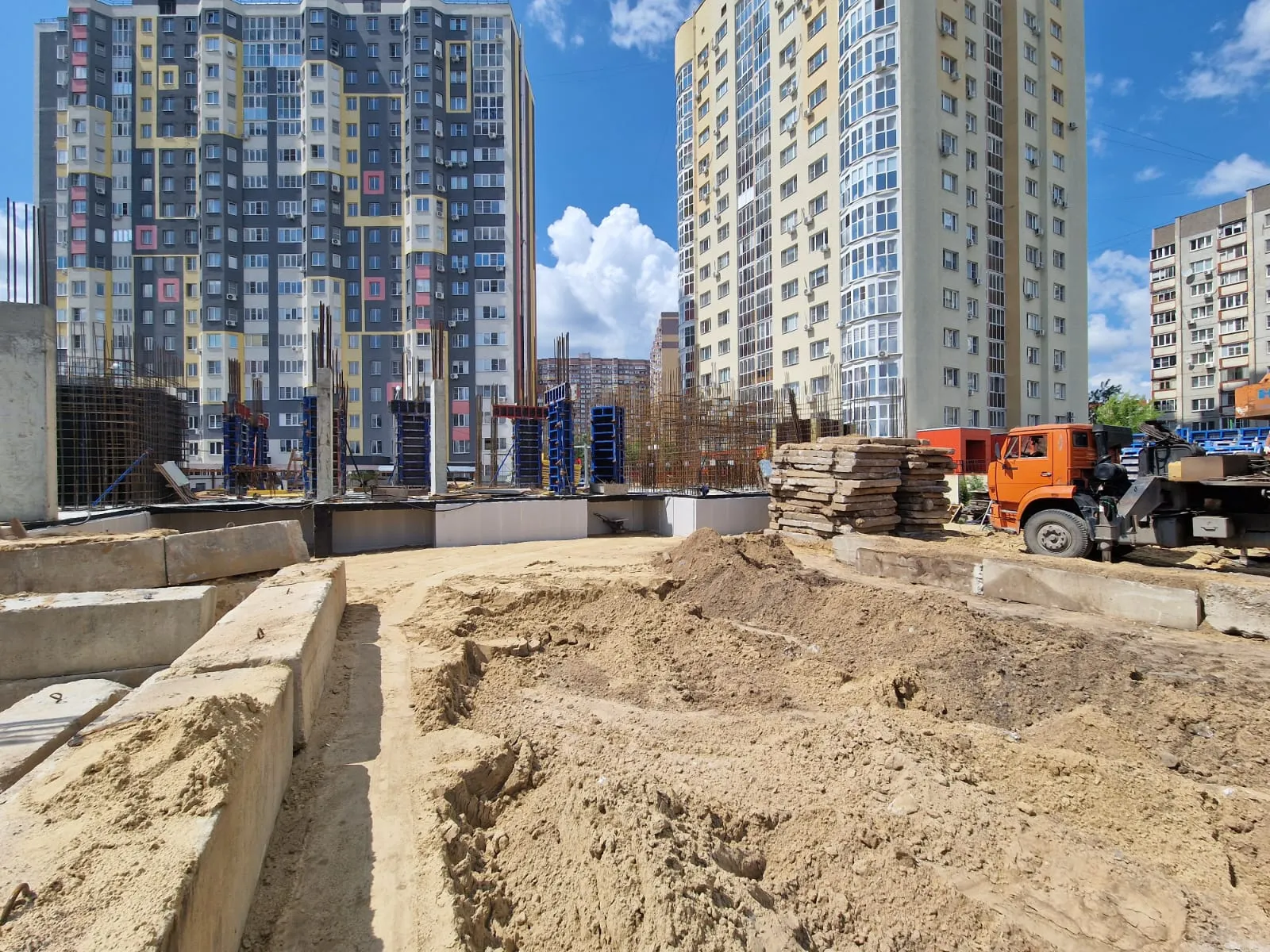 ЖК Лето ход строительства