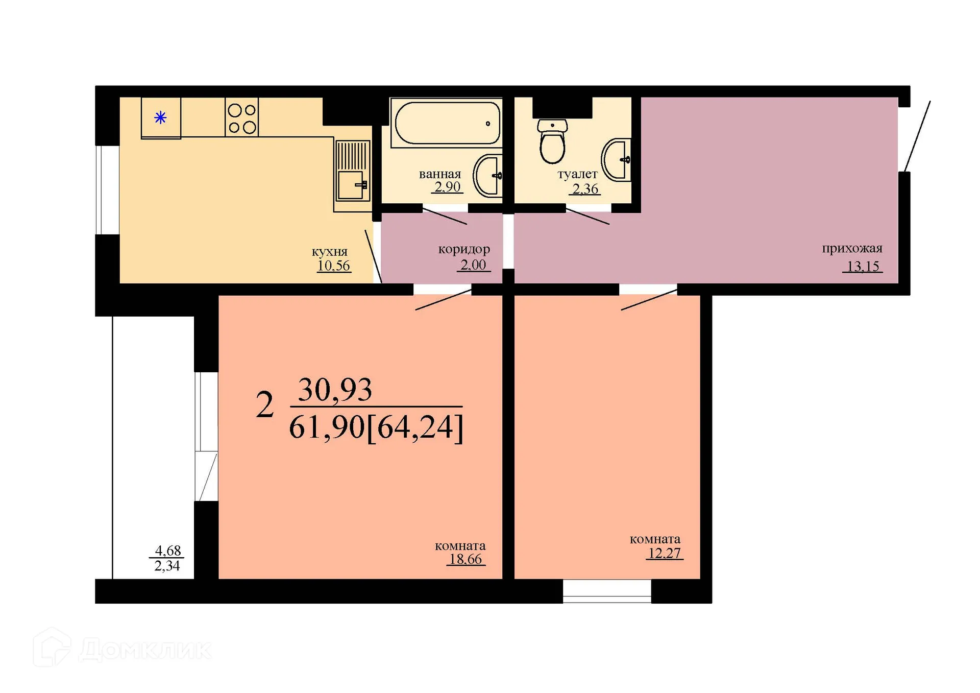 Фото квартиры в ЖК Искра