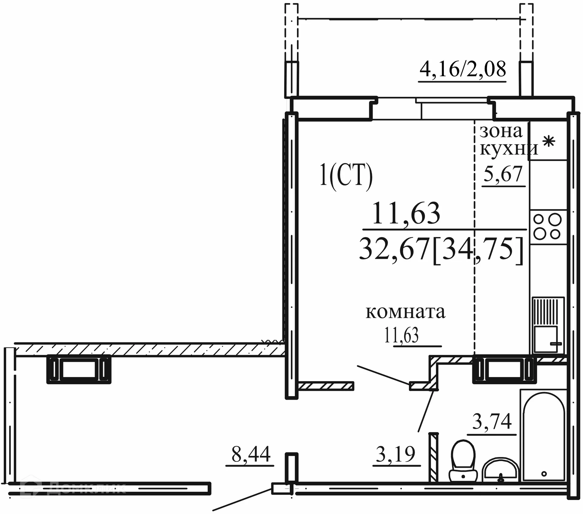 Фото квартиры в ЖК Хорошее решение