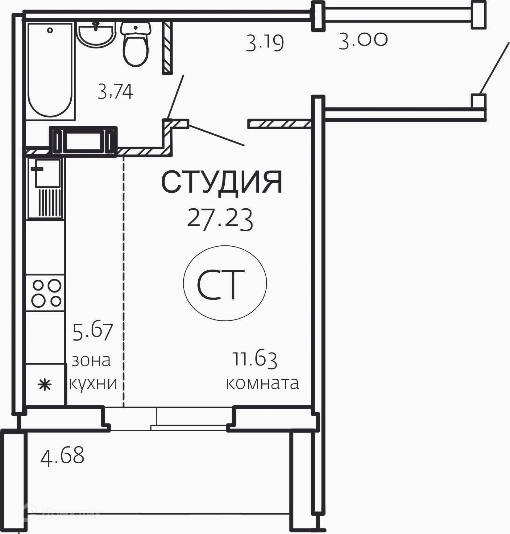 Фото квартиры в ЖК Хорошее решение