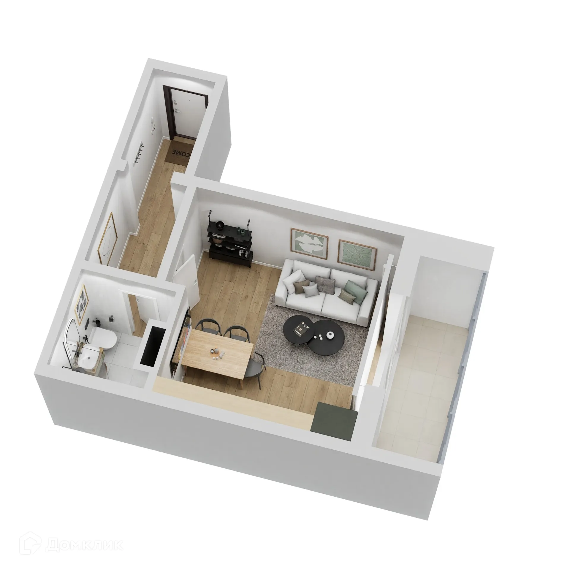 Фото квартиры в ЖК Хорошее решение