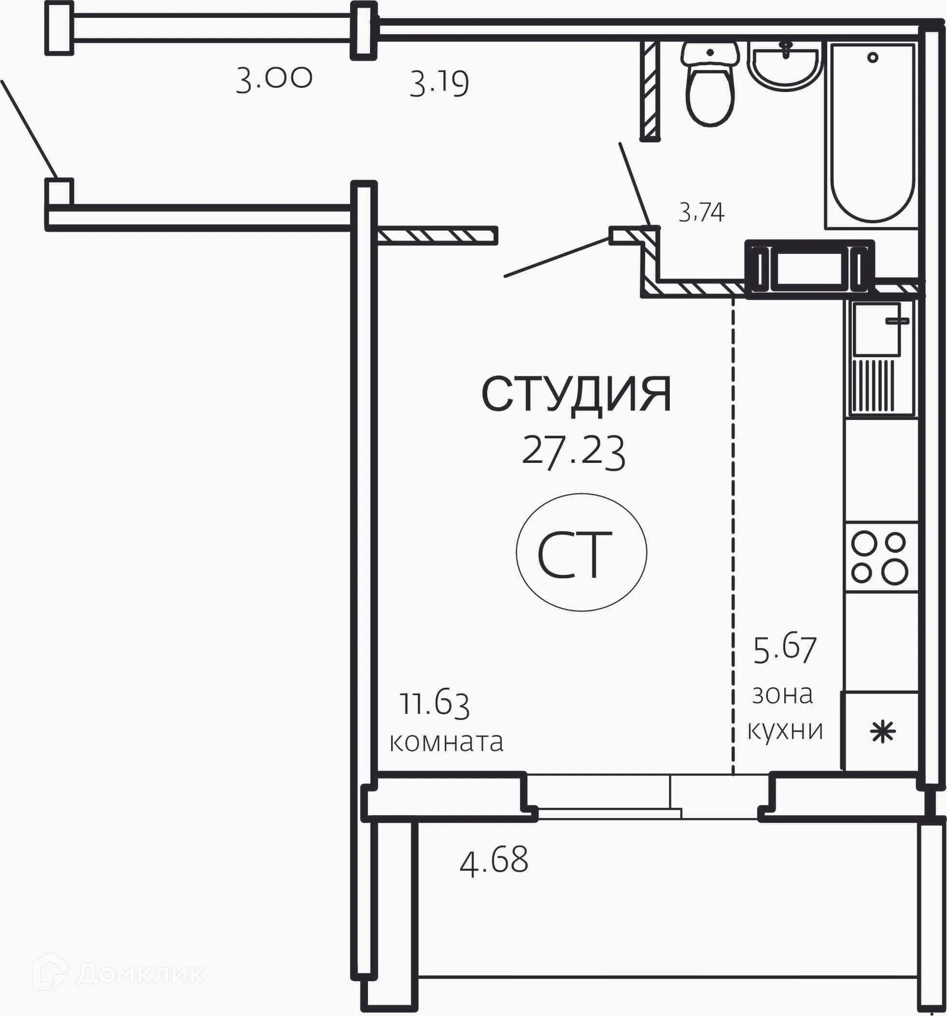 Фото квартиры в ЖК Хорошее решение