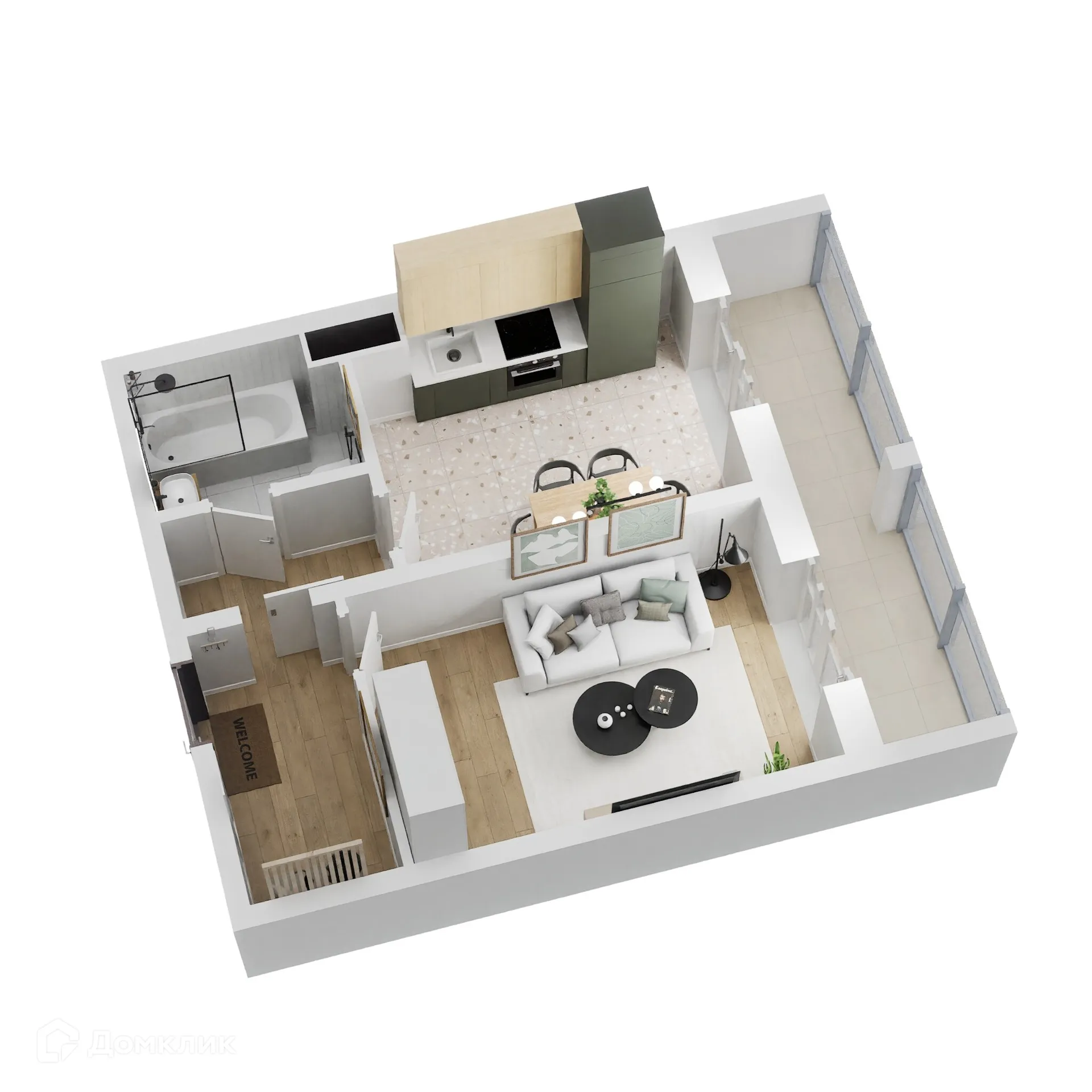 Фото квартиры в ЖК Хорошее решение