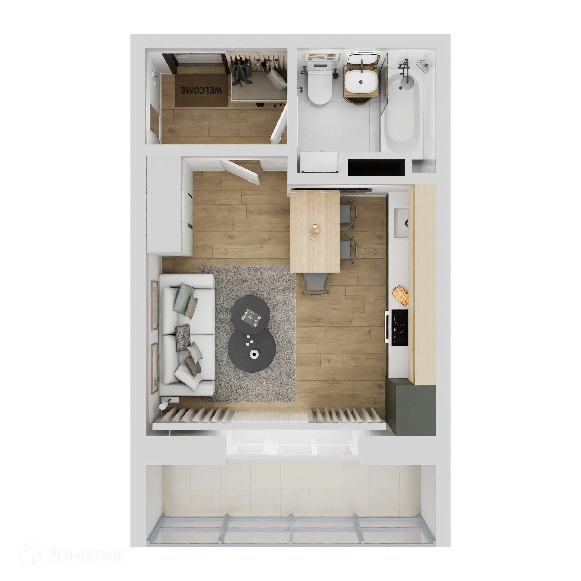 Фото квартиры в ЖК Хорошее решение