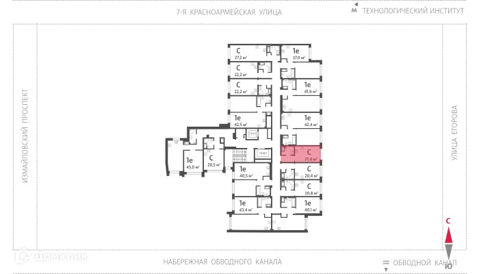 Фото квартиры в ЖК ЛСР.Измайловский