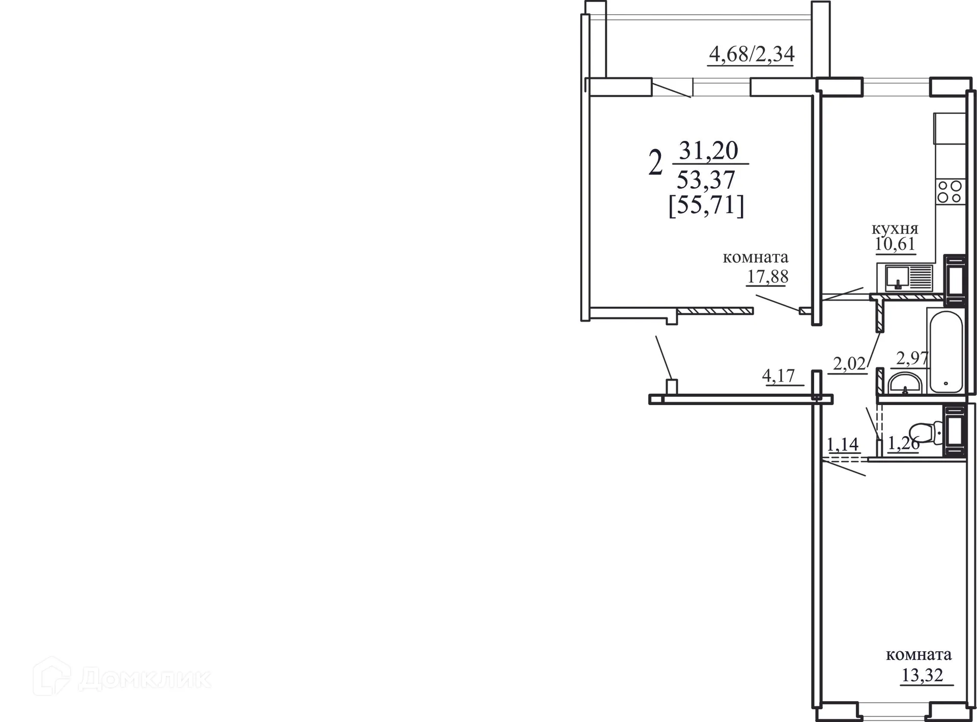Фото квартиры в ЖК Хорошее решение