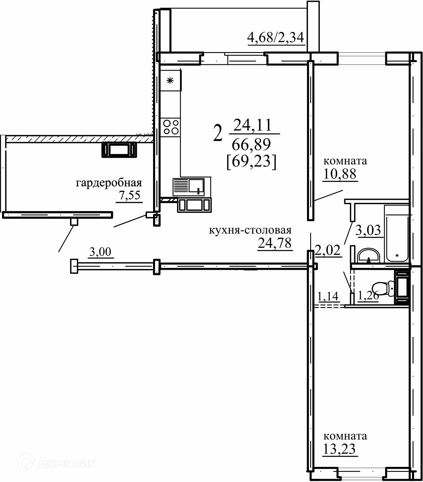 Фото квартиры в ЖК Хорошее решение