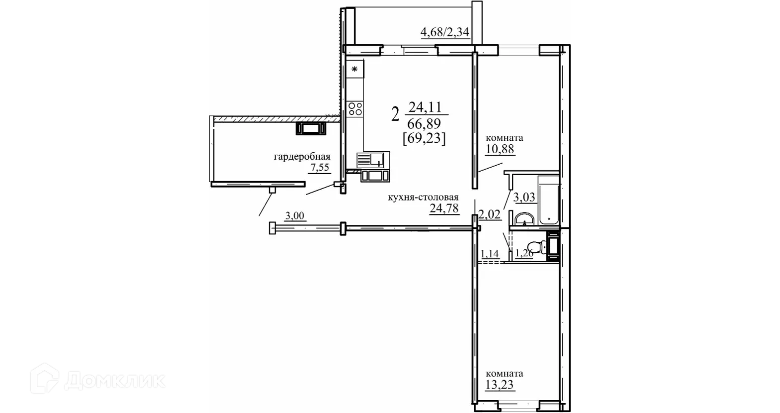 Фото квартиры в ЖК Хорошее решение