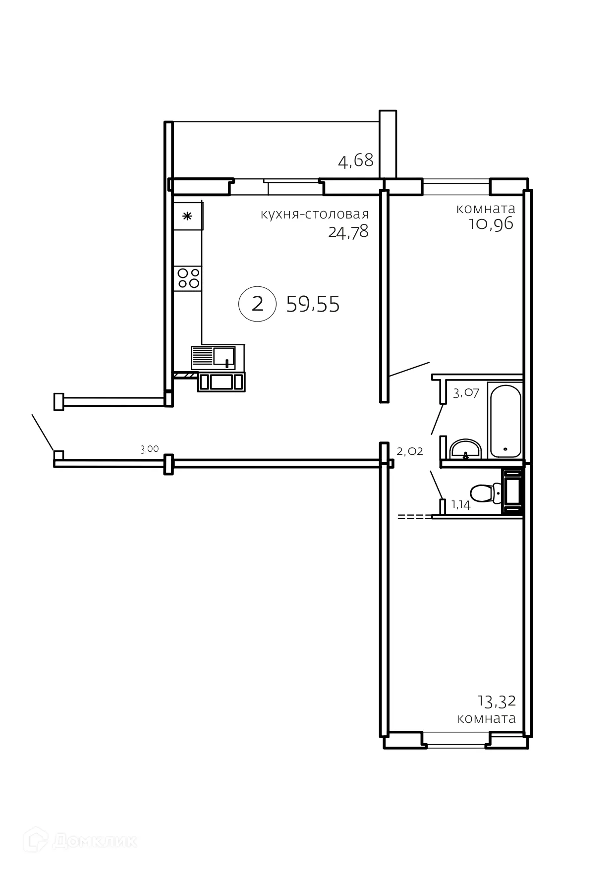 Фото квартиры в ЖК Хорошее решение