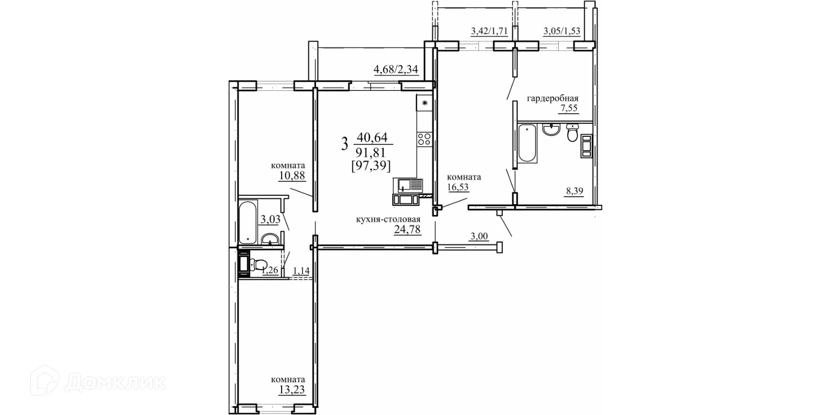 Фото квартиры в ЖК Хорошее решение