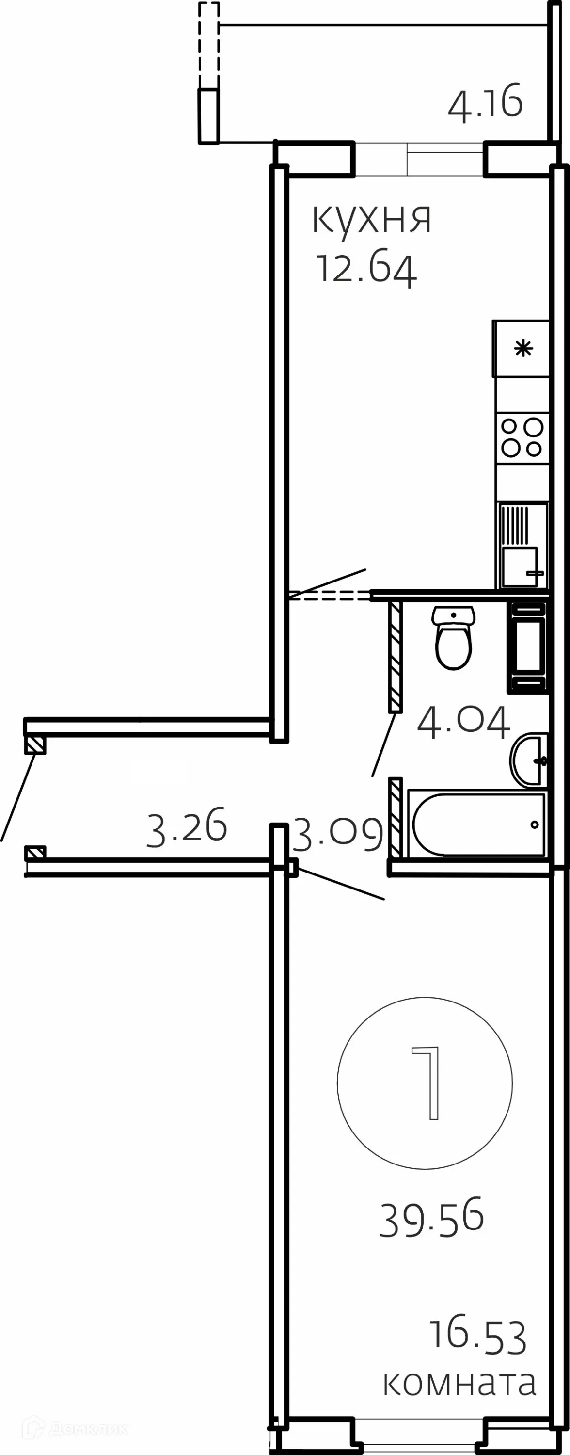 Фото квартиры в ЖК Хорошее решение