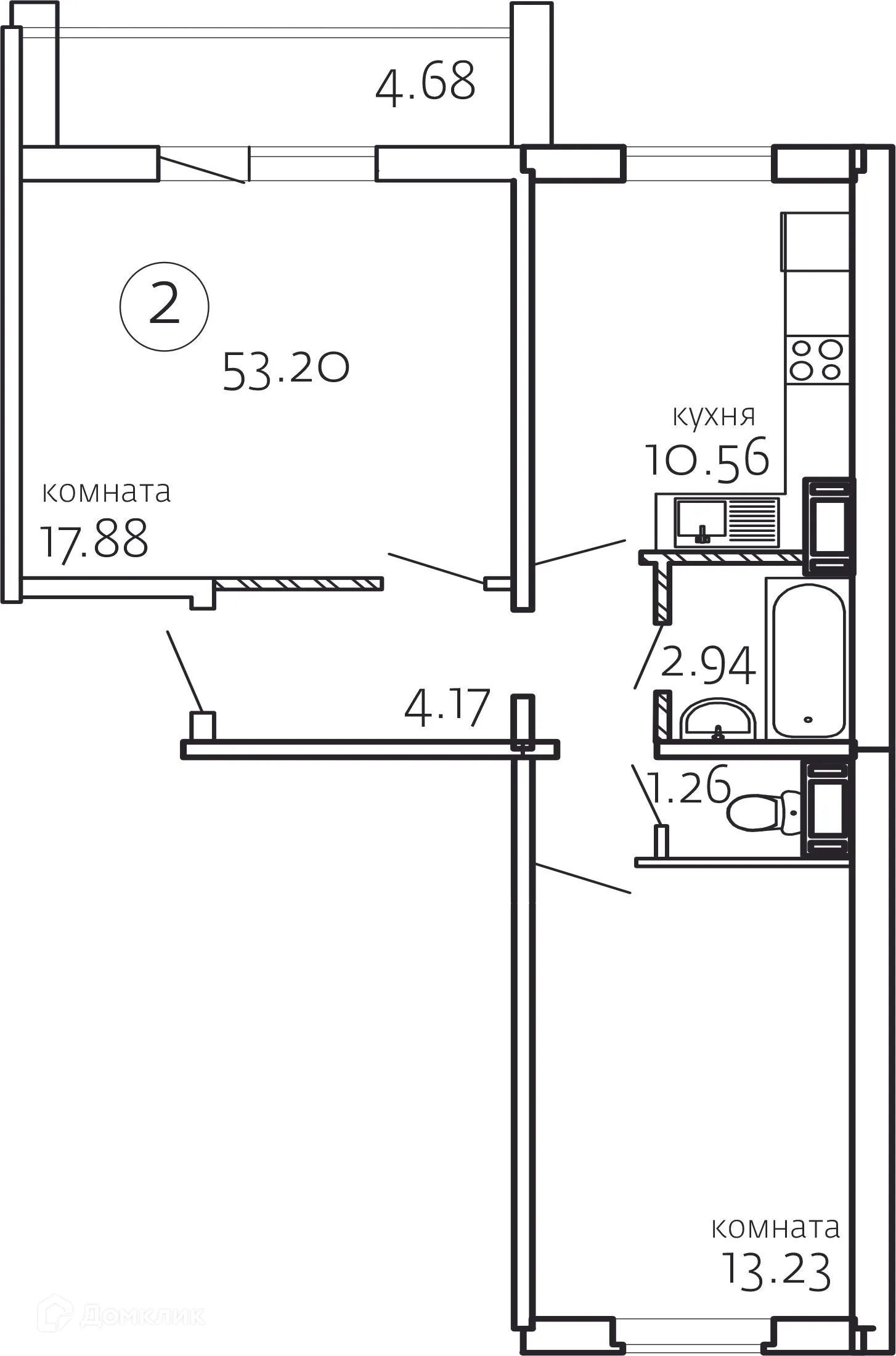 Фото квартиры в ЖК Хорошее решение