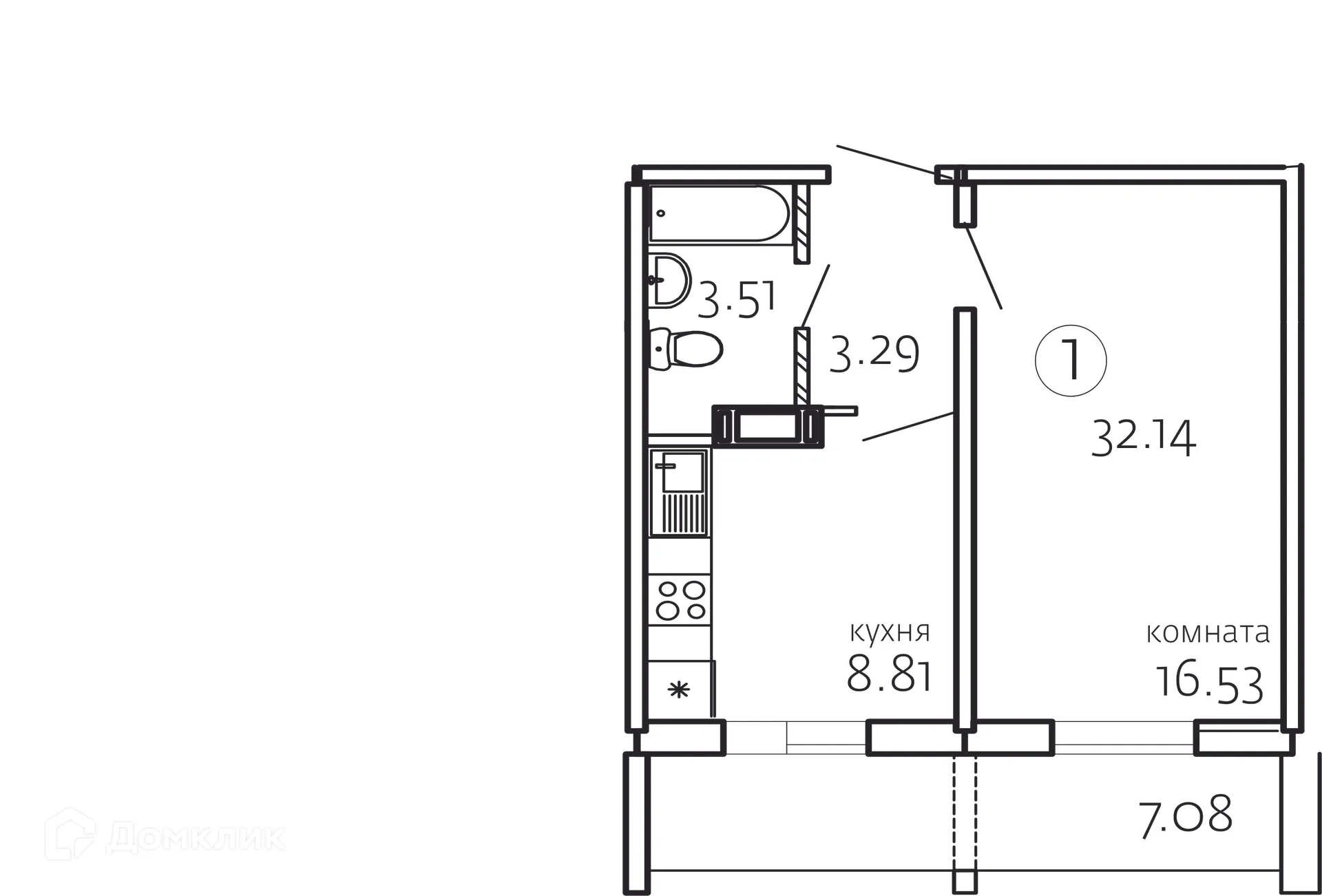 Фото квартиры в ЖК Хорошее решение