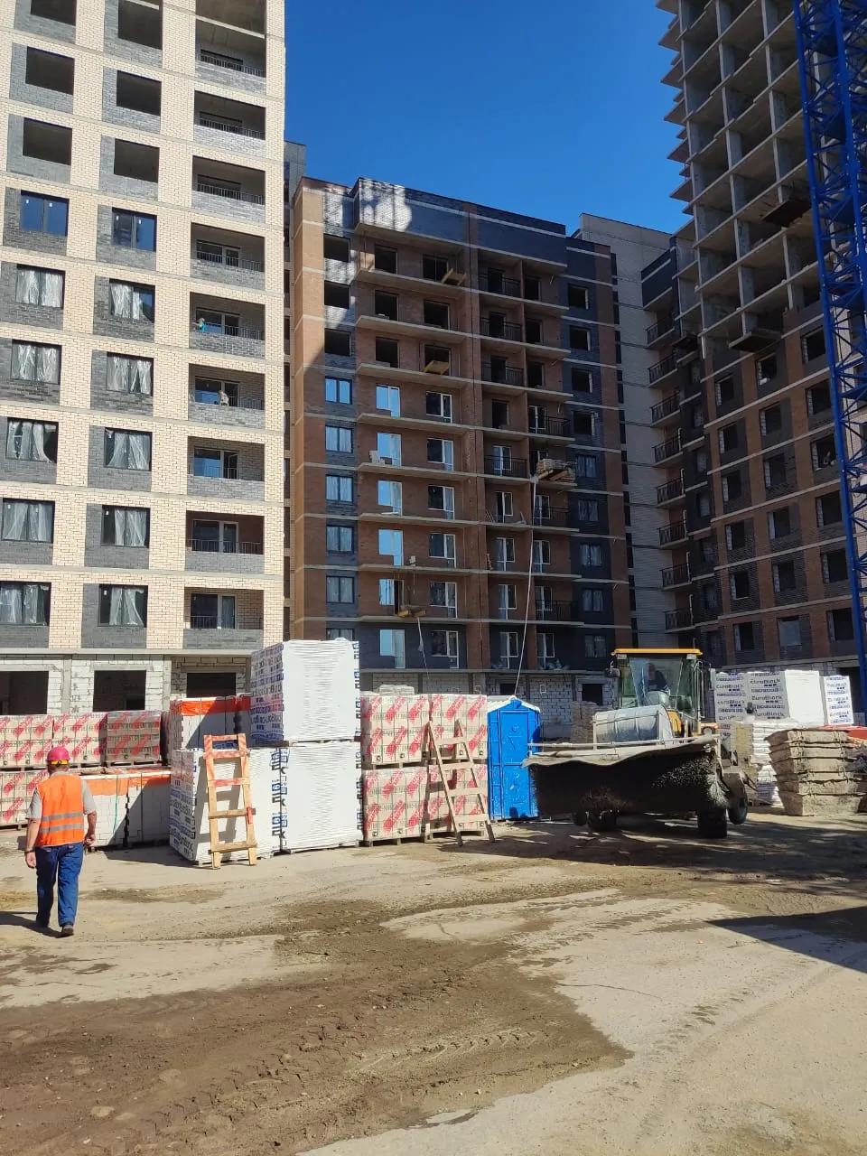 ЖК НОВЫЙ СОЛНЕЧНЫЙ ход строительства